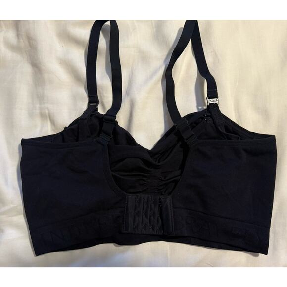 Kindred Bravely Pumping Mom Bra Breast Feeding Breast Milk Nursing Black Large - Picture 5 of 7